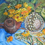 Картины и панно handmade. Livemaster - original item Oil painting . Still life. 