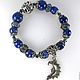 Order B15 Bracelet with lapis-lazuli 'Month'. Garuda. Livemaster. . Bead bracelet Фото №3