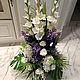 Гладиолусы с сиренью. Композиции. Flowers16kzn-. Ярмарка Мастеров.  Фото №11