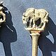 Заказать Винтаж: Набор чайных ложек «Дикие животные», 6 шт., посеребрение, Европа. Светлана Воробьева. Ярмарка Мастеров. . Кухонная утварь винтажная Фото №3