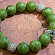 Jade bracelet, amulet, amulet. Bead bracelet. Handwork of jewelry.. Online shopping on My Livemaster.  Фото №2