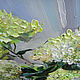 Pintura al óleo de la Hortensia verde Suave. Pictures. Dubinina Ksenya. Ярмарка Мастеров.  Фото №5