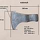 Топор кованый, без топорища, 680 г, У8, 56-58 HRC. Подарки для охотников и рыболовов. 'Литейная мастерская ПАВЛОВО'. Интернет-магазин Ярмарка Мастеров.  Фото №2