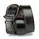 Order Mormont leather belt (black). Russian leather Guild. Livemaster. . Straps Фото №3