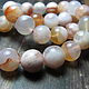 Sakura Agate 10mm smooth ball. Beads1. Elena (luxury-fittings). Online shopping on My Livemaster.  Фото №2