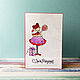 !The handmade card, the CAS style, for the sweet TOOTH). Cards. svetafka-handmade. Online shopping on My Livemaster.  Фото №2