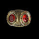 Перстень "Древний Египет " из золота 750 со Спессартинами. Перстень. BUGAKOV jewelry. Ярмарка Мастеров.  Фото №5