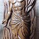 Freyr, the Scandinavian god of fertility, summer, sun Wooden statuette. Figurines. DubrovichArt. My Livemaster. Фото №6