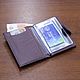Order 3in1 auto document wallet. Leather Collection. Livemaster. . Purse Фото №3