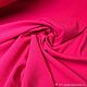 Order  Wool crepe double bright pink. AVS -dressshop. Livemaster. . Fabric Фото №3
