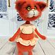  Рыжая киса Алиса. Мягкие игрушки. TanyaCrochetToys (Татьяна Старухина). Ярмарка Мастеров.  Фото №5