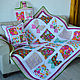 Order Patchwork kit 'Butterflies'. QuiltGreen. Livemaster. . Blankets Фото №3
