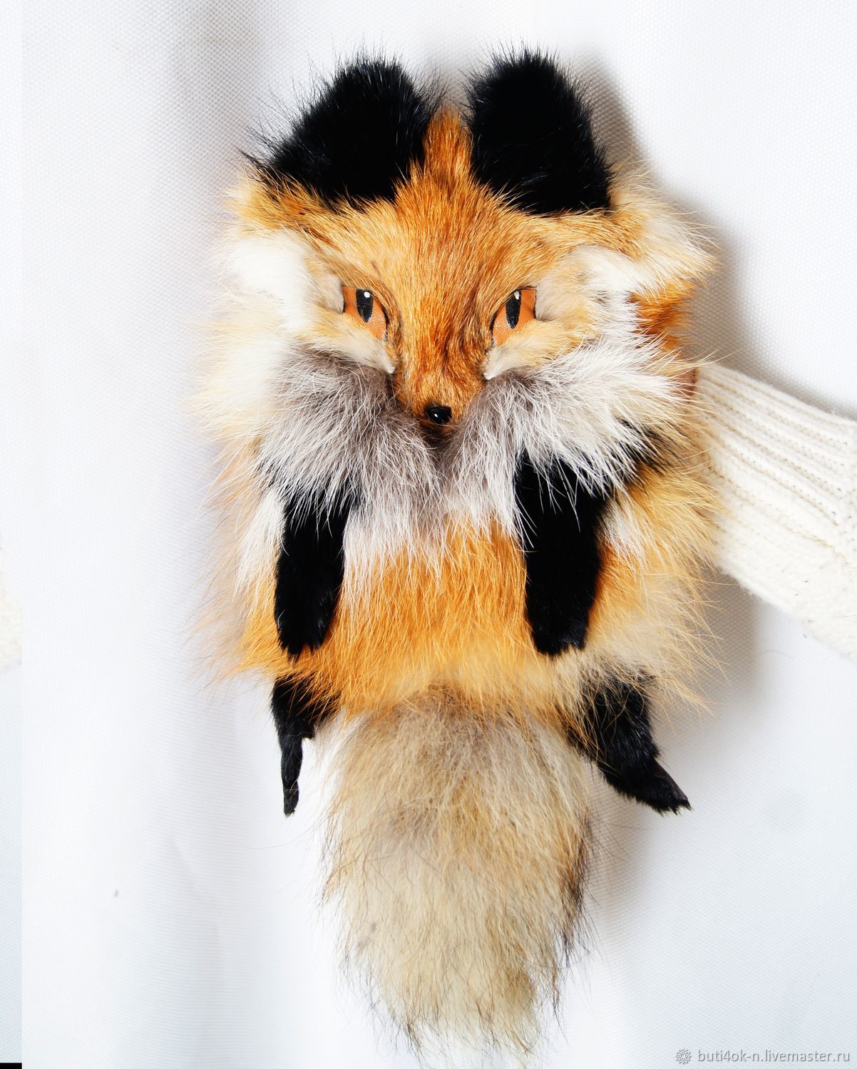 Cover made of natural fur 'Fox Cub', Case, Nelidovo,  Фото №1