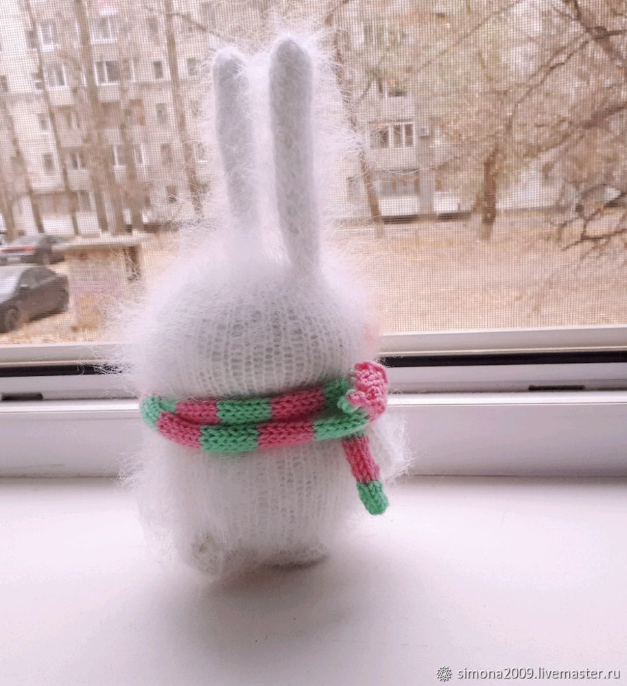 Зайка, Зайчик с морковкой. подарок, сувенир, игрушка – заказать на ...