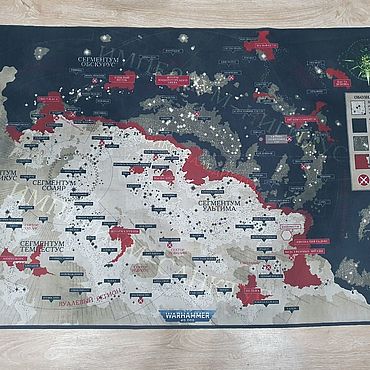 Карта вселенной Вархаммер 40000. . Картины и панно ручной работы - Ярмарка Мастеров Картины и панно ручной работы. Ярмарка Мастеров - ручная работа Карта вселенной Вархаммер 40000. Handmade.