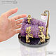 figures: Wedding gift lovers and Cupid with amethyst, Figures, Moscow,  Фото №1