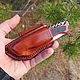 Чехол (кобура) для ножа Victorinox RangerGrip . Ножи. ShalavinLeatherCraft (dshalavin). Ярмарка Мастеров.  Фото №4