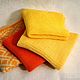 Knitted a blanket for dolls (yellow). Doll furniture. Lamy-mammy (furniture for dolls). Online shopping on My Livemaster.  Фото №2