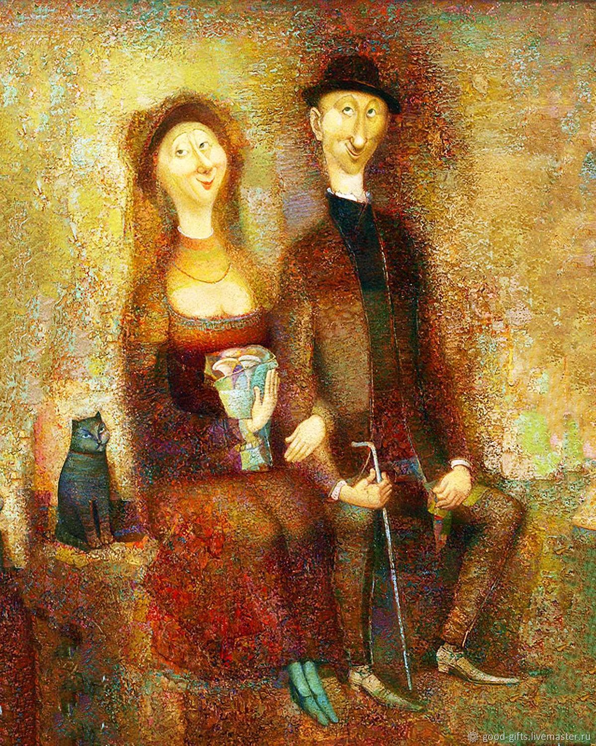 Картины эмзар хабулиани
