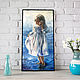 Girl and the sea, oil painting on canvas, painting for children. Pictures. myfoxyart (MyFoxyArt). My Livemaster. Фото №6