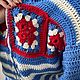 В НАЛИЧИИ шерстяной жакет бомбер куртка Miu Miu. Куртки. Татьяна (knittingmo). Ярмарка Мастеров.  Фото №6