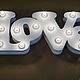 Светильник  "LoVe". Настенные светильники. Wedlights. Ярмарка Мастеров.  Фото №4