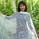 124 the downy shawl, Orenburg shawl,accessories, Shawls1, Orenburg,  Фото №1