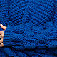 Blue women's cardigan. Cardigans. SHAPAR - knitting clothes. My Livemaster. Фото №6