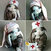 Куклы и игрушки handmade. Livemaster - original item Teddy Bunny. Handmade.