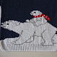 Order Blue jumper with polar bears. 4 children-baby. Livemaster. . Sweaters and jumpers Фото №3