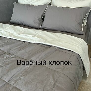 Для дома и интерьера ручной работы. Ярмарка Мастеров - ручная работа Постельное белье из варёного хлопка, 40с 100% хлопок. Handmade.
