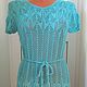 Knitted summer dress. Dresses. Galina-Malina (galina-malina). Online shopping on My Livemaster.  Фото №2