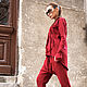 Свитшот Burgundy Zipper. Свитшоты. MILENA (aakasha). Ярмарка Мастеров.  Фото №4
