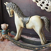 Куклы и игрушки handmade. Livemaster - original item Toys: rocking Horse. Handmade.