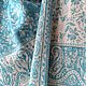 Плед-палантин из шерсти "Зима". Палантины. SaraswatyShop Шали Пледы Палантины. Ярмарка Мастеров.  Фото №5