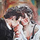 Order Date, oil painting on canvas, love, lovers. myfoxyart (MyFoxyArt). Livemaster. . Pictures Фото №3