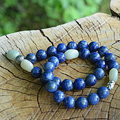 Фен-шуй и эзотерика handmade. Livemaster - original item Men`s rosary beads for hands - HIGH in the mountains such a SKY - lapis lazuli jade. Handmade.