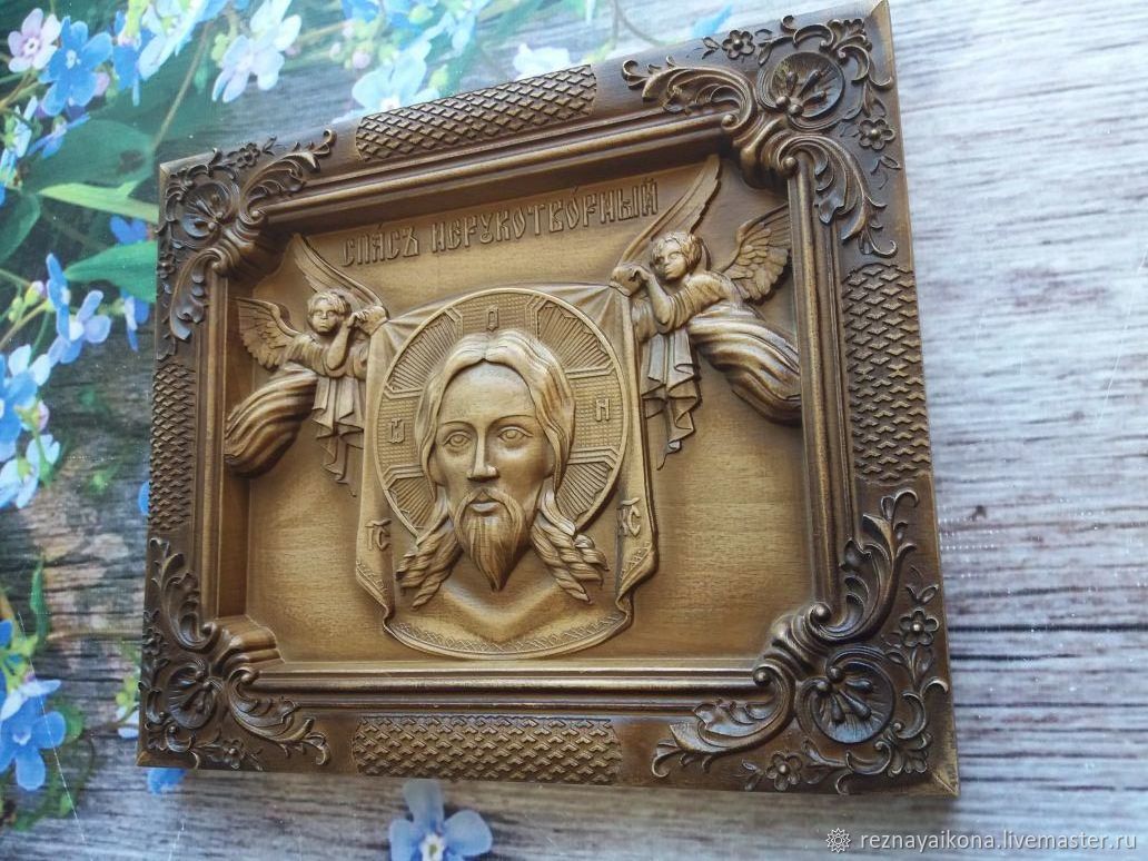 Резные Иконы Из Дерева Фото