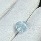 Аквамарин в огранке Сердце 2,8 ct. Минералы. Ризориус  магазин натуральных камней. Интернет-магазин Ярмарка Мастеров.  Фото №2