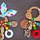Грызунок Мини без вязаных бусин. Грызунки. Анна (ChipBabyToys). Ярмарка Мастеров.  Фото №4
