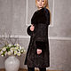 El abrigo de la caraculch 'Shocolate'. La pelliza de caraculch. Fur Coats. Muar Furs. Ярмарка Мастеров.  Фото №6