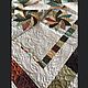 Order Patchwork quilt with patterned stitch. irinagur4. Livemaster. . Bedspreads Фото №3