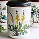 Винтаж: Банка для продуктов. Botanica от Villeroy & Boch. Кухонная утварь винтажная. Винтажная посуда из Германии. Интернет-магазин Ярмарка Мастеров.  Фото №2