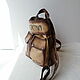 Order Custom-made leather backpack with engraving for Evgenia. Innela- авторские кожаные сумки на заказ.. Livemaster. . Backpacks Фото №3