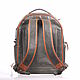 Leather men's backpack 'Hunter' (Academic). Men\\\'s backpack. CRAZY RHYTHM bags (TP handmade). My Livemaster. Фото №4