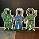 Декорации на военную тему (военная техника и солдаты). Оформление мероприятий. Картонные Декорации (multiloft) (multiloft). Интернет-магазин Ярмарка Мастеров.  Фото №2