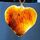 LEAF OR HEART? Petrified wood pendant, Pendants, Christchurch,  Фото №1