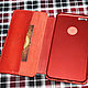 Order Phone case with embossed red. Finist (tisneniekozhi). Livemaster. . Case Фото №3