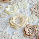 Un gran conjunto de punto de colores 60 piezas de Mezcla. Flowers artificial. Natalie crochet flowers. Интернет-магазин Ярмарка Мастеров.  Фото №2