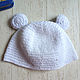 Шапочка "Мишка". Шапки. Ирина Кислицына (crochet-irina). Ярмарка Мастеров.  Фото №4
